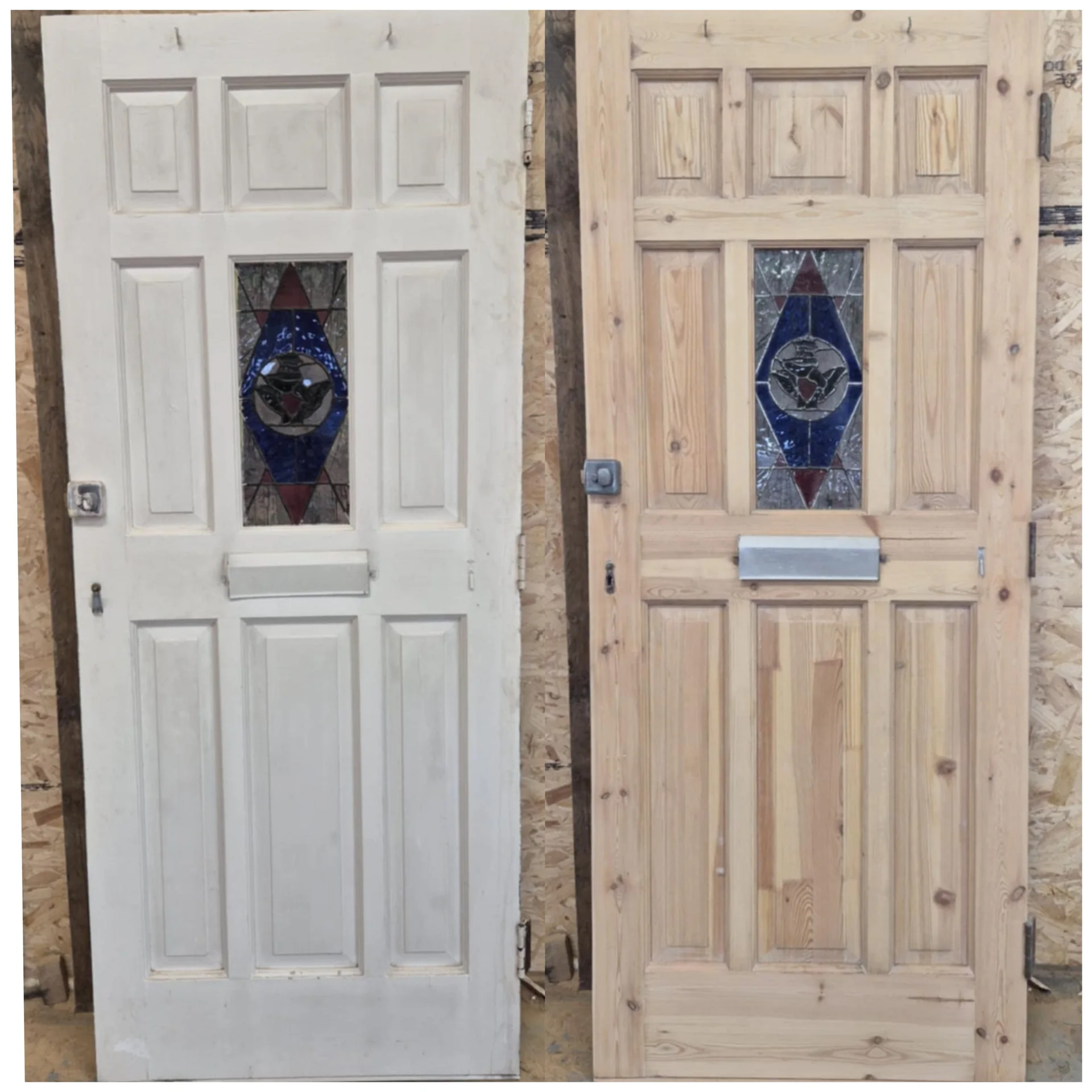 Exterior Doors stripped by Global Door Stripping