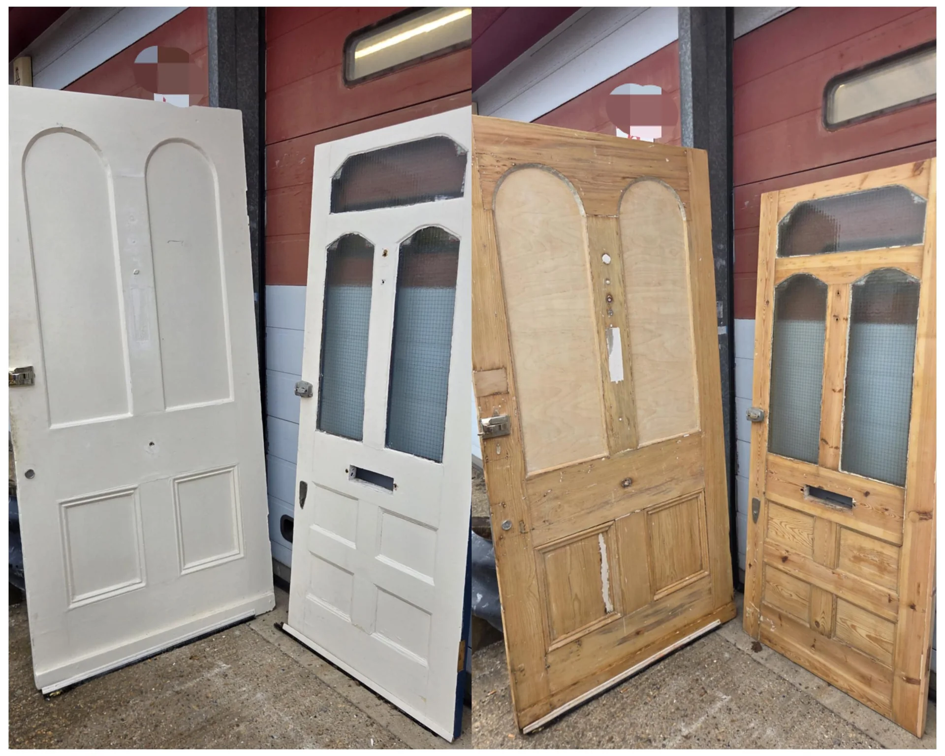 Exterior Doors stripped by Global Door Stripping