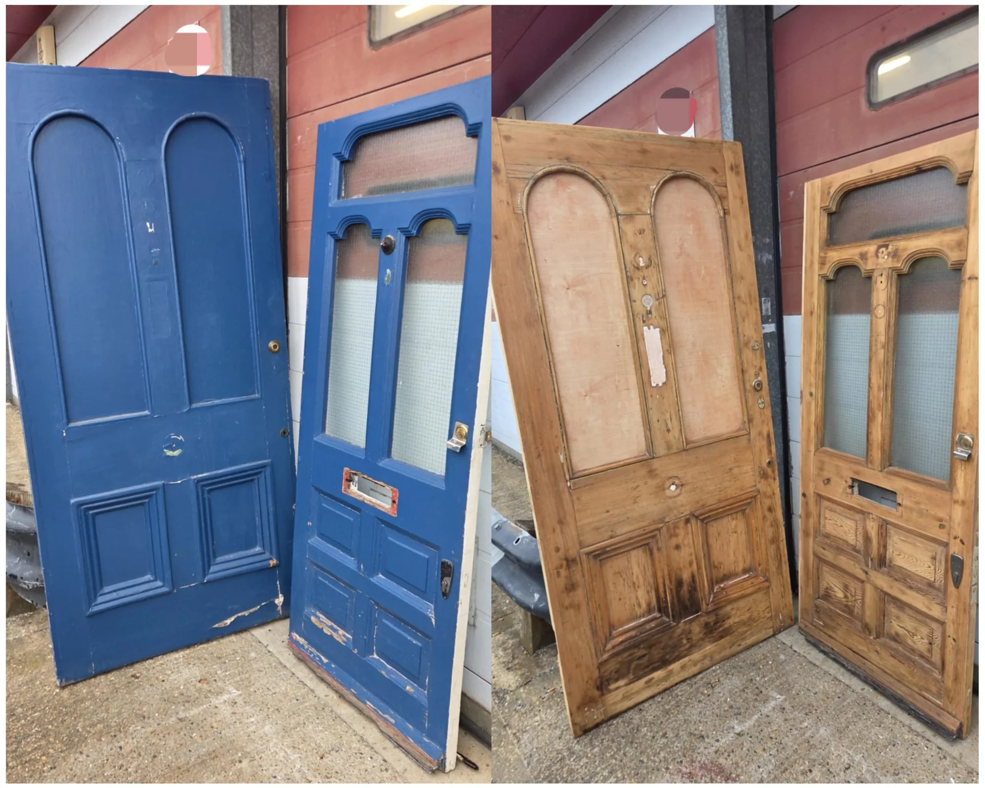 Exterior Doors stripped by Global Door Stripping