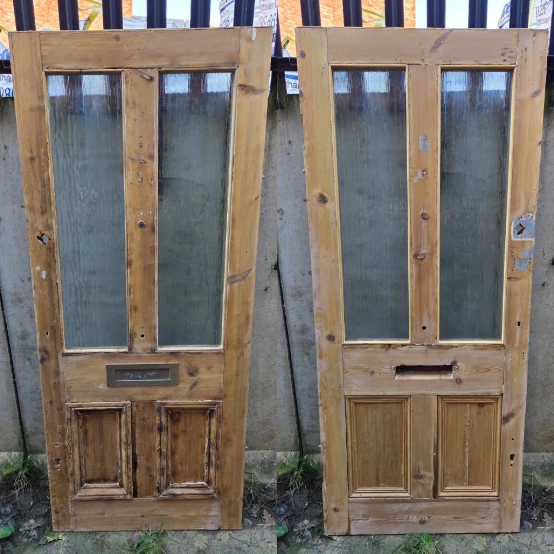 Exterior Doors stripped by Global Door Stripping
