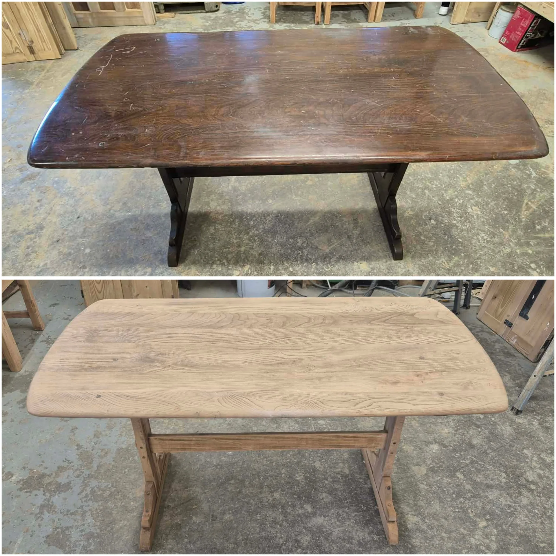 Furniture stripped by Global Door Stripping