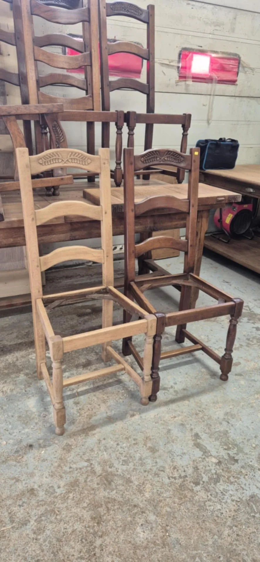 Furniture stripped by Global Door Stripping